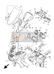 4HC217960100, Scharnier, Yamaha, 2